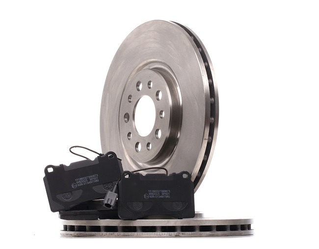 OEM Set frana, frana disc ALFA ROMEO 2.2 JTS (939AXB1B, 939AXB11) 185 CP benzina de la RIDEX online la un preț incredibil