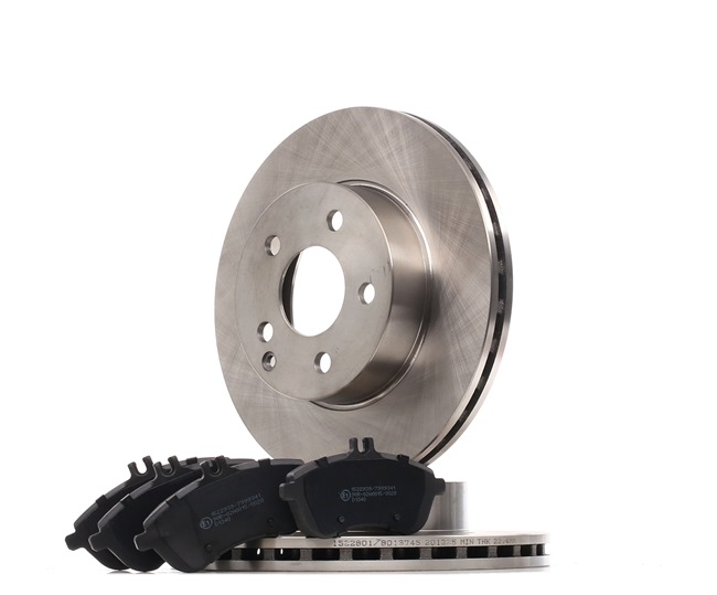 MERCEDES-BENZ C 180 1.8 Kompressor (204.246) 156 LE Benzin Fék készlet, tárcsafék OEM RIDEX gépkocsihoz online, nagyszerű áron