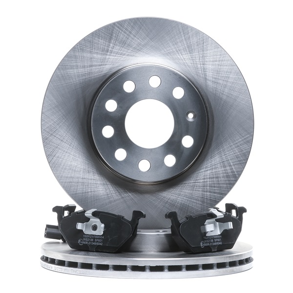 OEM Σετ φρένων, δισκόφρενα VW 1.6 MPi 90 PS Βενζίνη από την RIDEX ηλεκτρονικά σε χαμηλές τιμές