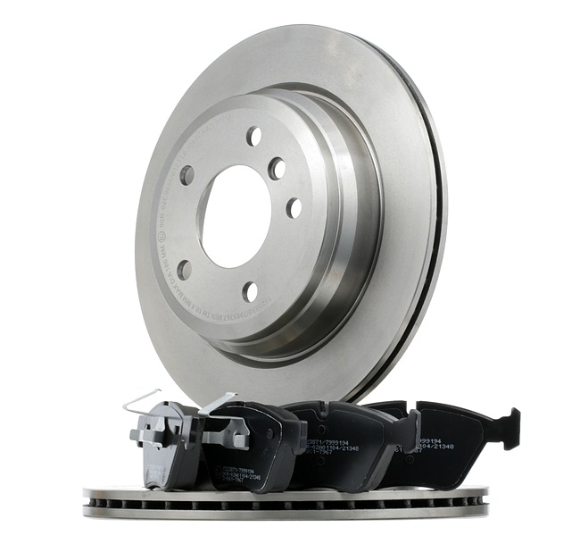 OEM Set frana, frana disc BMW 325 i xDrive 211 CP benzina de la RIDEX online la un preț incredibil