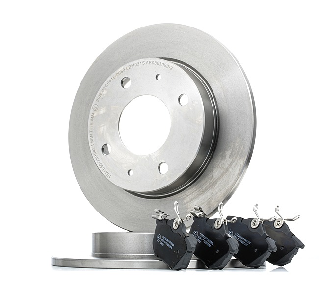 OE MITSUBISHI COLT 2017 Brake discs and pads from RIDEX
