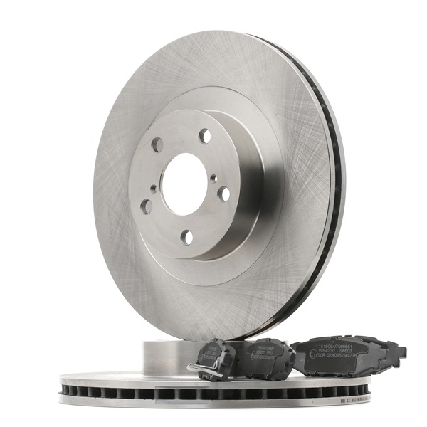 OEM Discuri de frână și plăcuțe Subaru Legacy 4 Break 2009 RIDEX