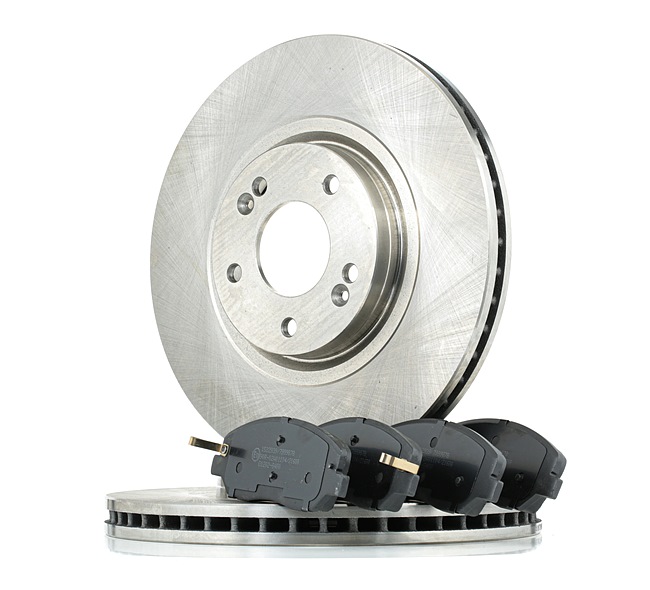 OEM Set frana, frana disc HYUNDAI 2.7 V6 GLS 189 CP benzina de la RIDEX online la un preț incredibil