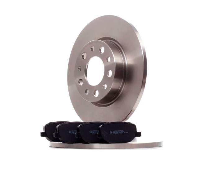OEM Set frana, frana disc ALFA ROMEO 2.2 JTS (939AXB1B, 939AXB11) 185 CP benzina de la RIDEX online la un preț incredibil