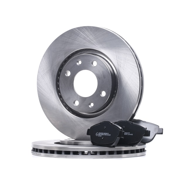 OEM Set frana, frana disc CITROËN 1.4 HDi 68 CP motor diesel de la RIDEX online la un preț incredibil