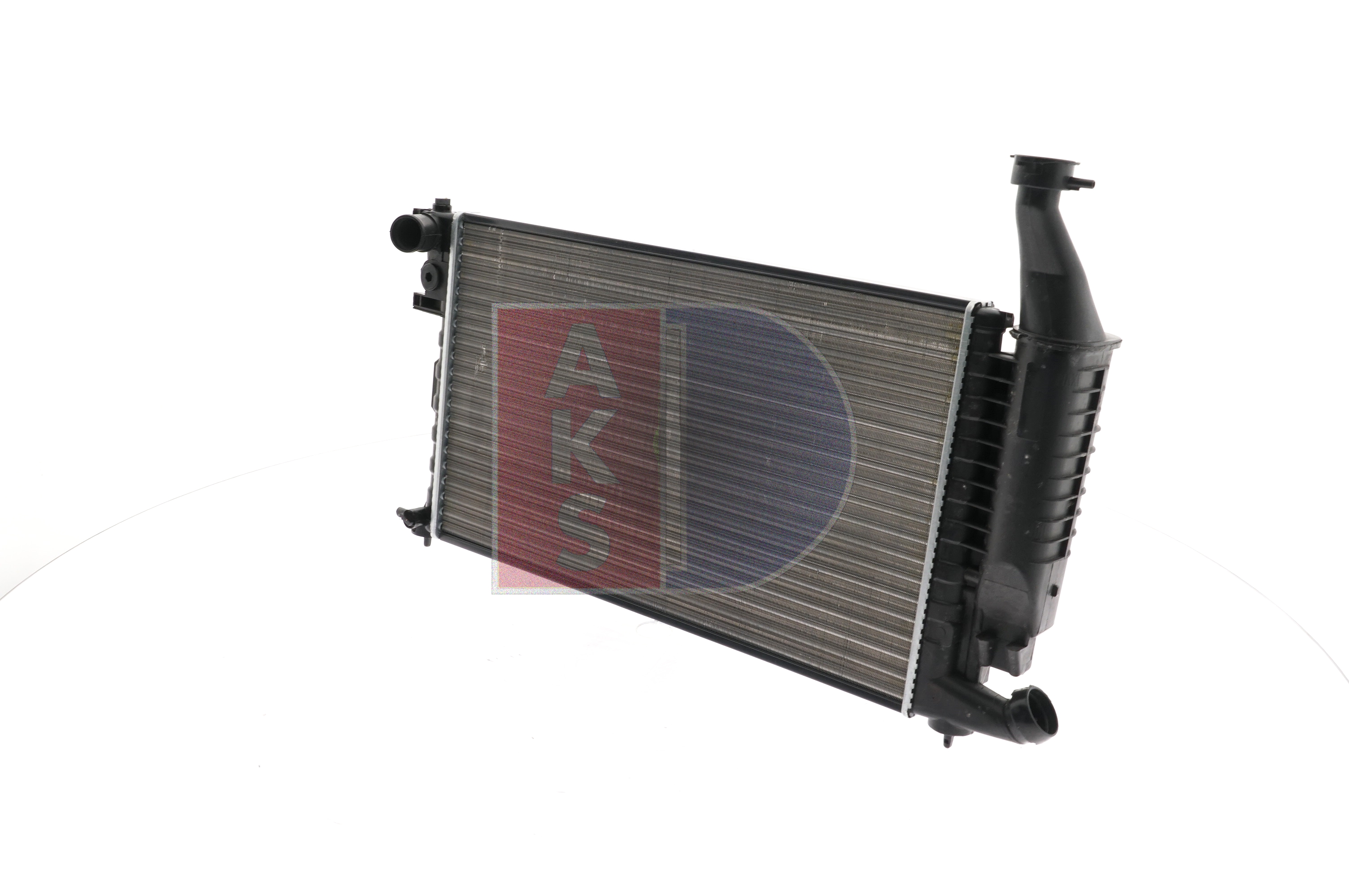 Įsigykite AKS DASIS Radiatorius, variklio aušinimas Prekės Nr.: 060850N už žemiausią 90,93 € kainą