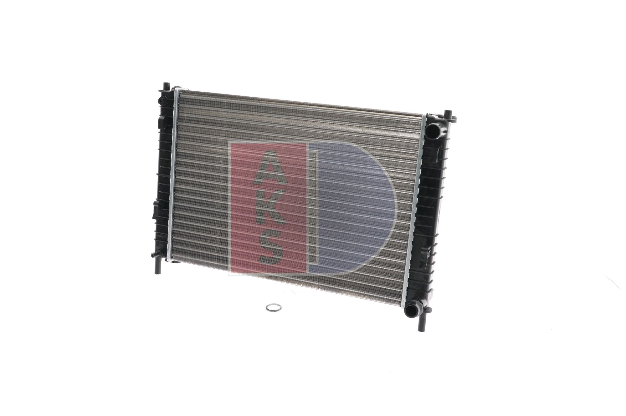 Įsigykite AKS DASIS Radiatorius, variklio aušinimas Prekės Nr.: 090017N už žemiausią 76,83 € kainą