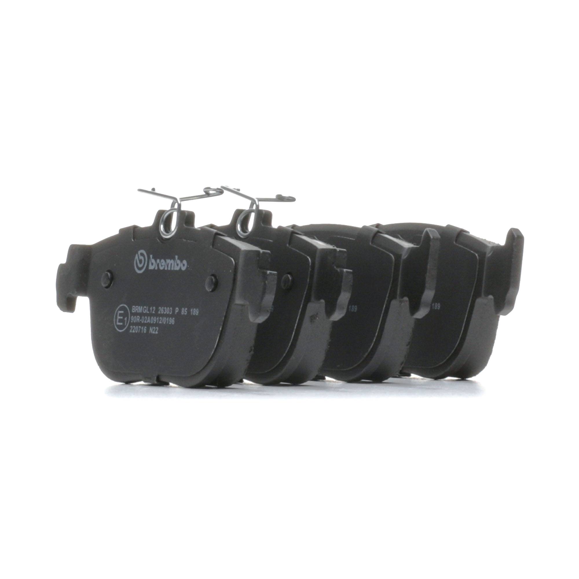 Compre BREMBO Pastilhas de travão Produto No.: P 85 189 a preços baixos de 43,76 €