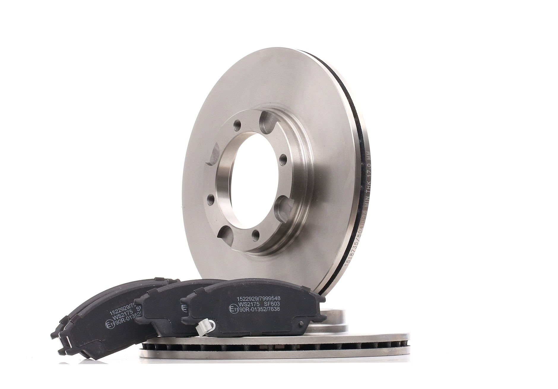 RIDEX Bremsscheiben und -beläge Produkt Nr.: 3405B1618 zum günstigen Preis von 39,17 € kaufen