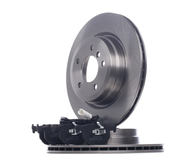 RIDEX Kit de discos de freno y pastillas 3405B1643