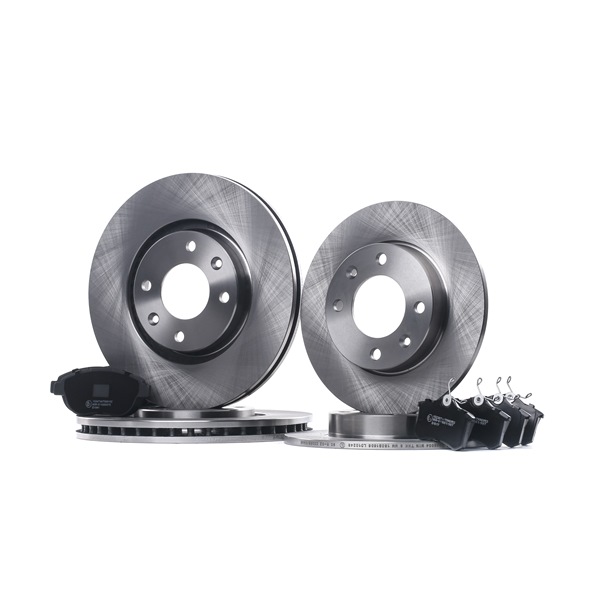 OEM Set frana, frana disc CITROËN 1.6 Bioflex 113 CP Benzina/Etanol de la RIDEX online la un preț incredibil