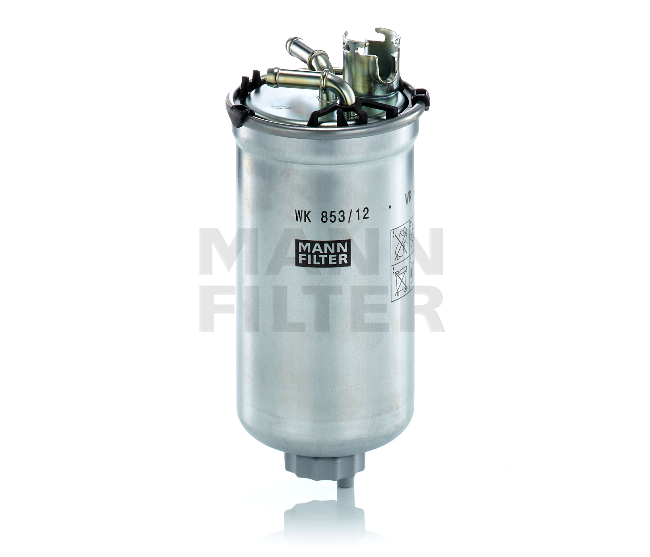 Įsigykite MANN-FILTER Kuro filtras Prekės Nr.: WK 853/12 z už žemiausią 23,39 € kainą
