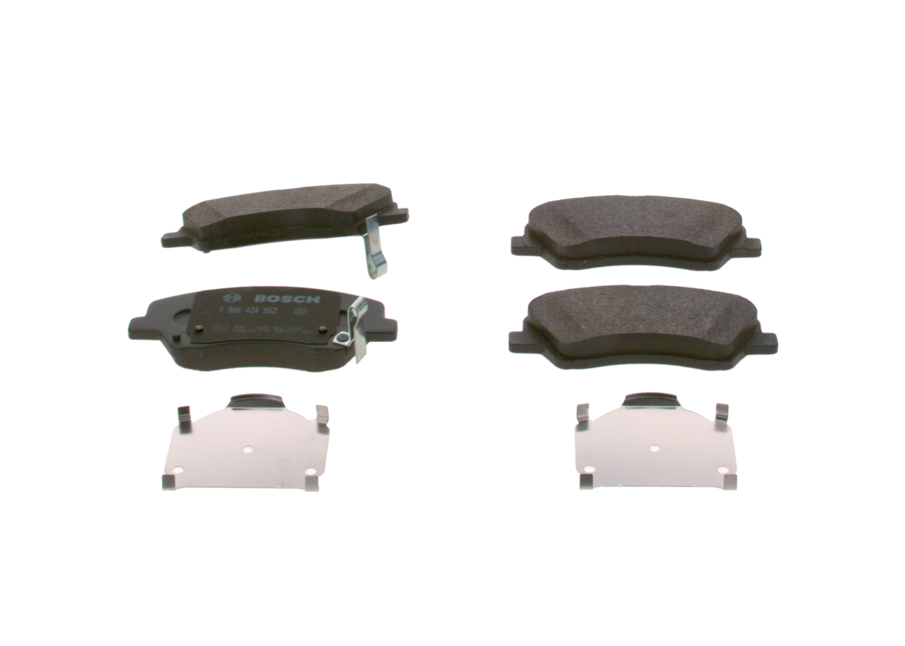 Cumpărați online Plăcuțe de frână 0 986 424 952 original/ă și la un preț mic, compatibil/ă cu nr. OEM 58101H8A50