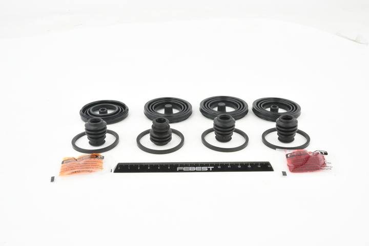 Įsigykite FEBEST Remonto komplektas, stabdžių apkaba Prekės Nr.: 0275-T32F už žemiausią 15,80 € kainą