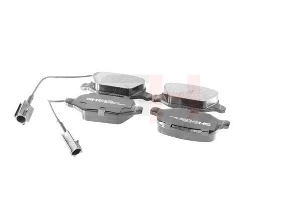 Įsigykite nebrangią originalią Stabdžių kaladėlės GH-410906. sulyginama su 77364567 OEM numeriais internetu