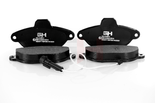 Купете евтино Комплект спирачно феродо, дискови спирачки GH-410913 отговаряща на OEM номер 71769056 онлайн