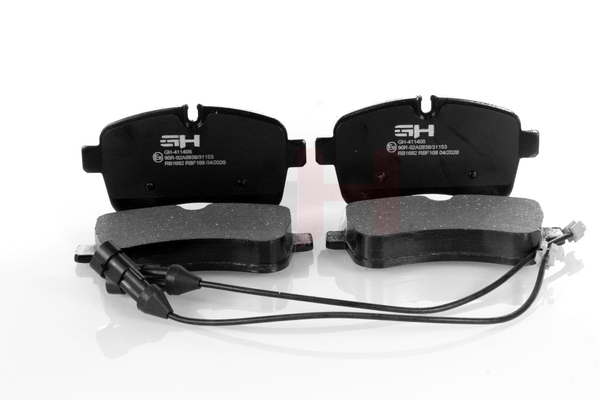 Įsigykite nebrangią originalią Stabdžių kaladėlės GH-411406. sulyginama su 9467549087 OEM numeriais internetu