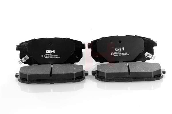 Įsigykite nebrangią originalią Stabdžių kaladėlės GH-411702. sulyginama su 58101M2A04 OEM numeriais internetu