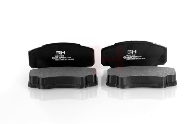 Cumpărați online Plăcuțe de frână GH-411949 original/ă și la un preț mic, compatibil/ă cu nr. OEM 1646186180
