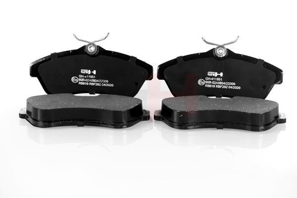 Įsigykite GH Stabdžių kaladėlės Prekės Nr.: GH-411951 už žemiausią 24,67 € kainą