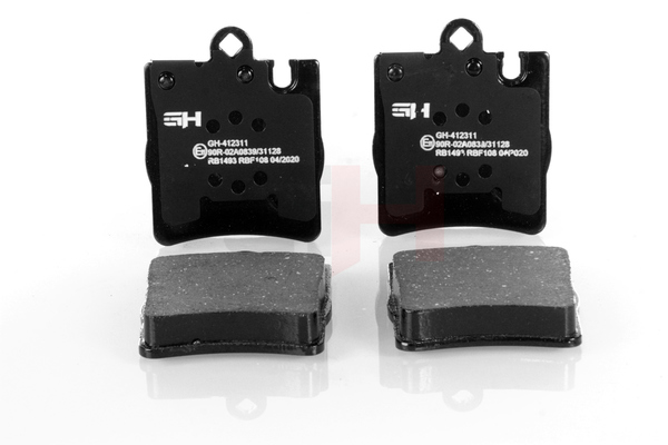 Plaquettes de frein A 004 420 17 20