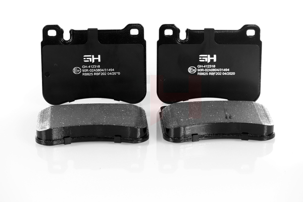 Billige Hersteller-Bremsbeläge GH-412318 vergleichbar mit A004420512041 OEM-Nr im Web einkaufen
