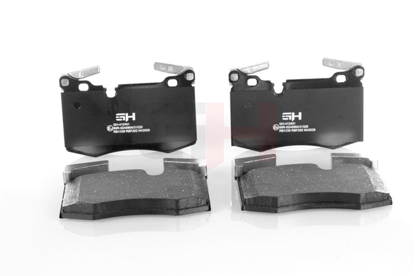 Įsigykite nebrangią originalią Stabdžių kaladėlės GH-412401. sulyginama su LR016684 OEM numeriais internetu