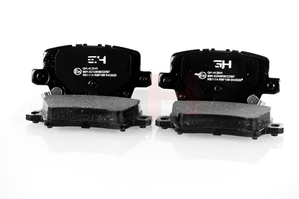 Cumpărați online Plăcuțe de frână GH-412641 original/ă și la un preț mic, compatibil/ă cu nr. OEM 43022SMGE02