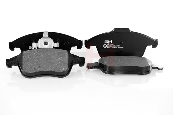 Įsigykite nebrangią originalią Stabdžių kaladėlės GH-413033. sulyginama su 410607585R OEM numeriais internetu
