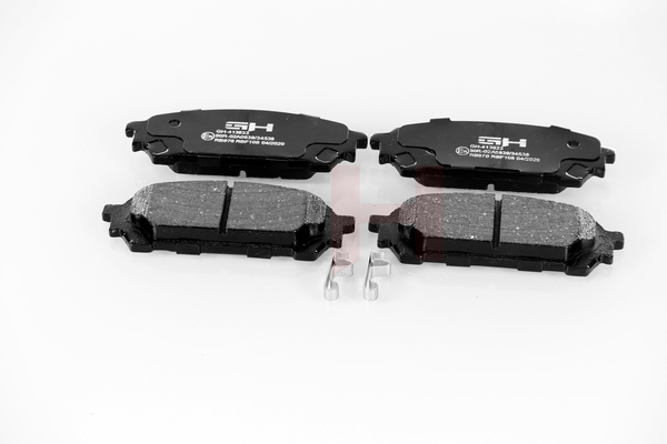 Įsigykite nebrangią originalią Stabdžių kaladėlės GH-413633. sulyginama su 26696AE040 OEM numeriais internetu