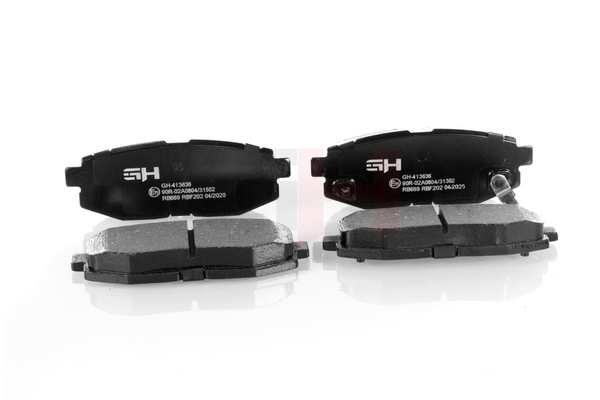 Įsigykite GH Stabdžių kaladėlės Prekės Nr.: GH-413636 už žemiausią 18,66 € kainą