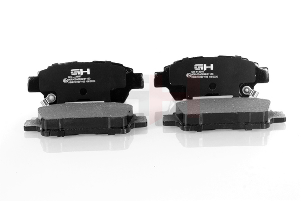Acquista online Kit pastiglie freni GH-413916 originale a buon mercato, comparabile con i numeri OEM 7D0698451C
