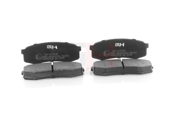 Kjøp billige originale Bremseklosser GH-413935 sammenlignbare med PN532H OEM nummeret på nettet
