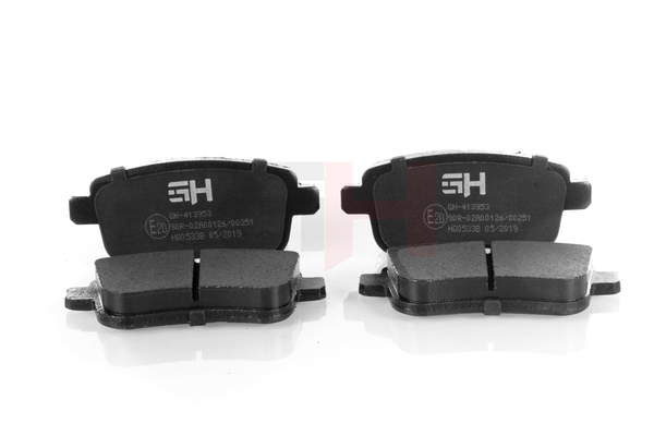 Įsigykite nebrangią originalią Stabdžių kaladėlės GH-413953. sulyginama su 4406000Q3C OEM numeriais internetu