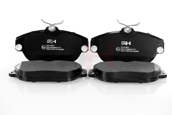 Įsigykite GH Stabdžių kaladėlės Prekės Nr.: GH-414811 už žemiausią 35,29 € kainą