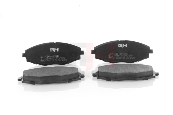 Įsigykite nebrangią originalią Stabdžių kaladėlės GH-415004. sulyginama su 7701202894 OEM numeriais internetu