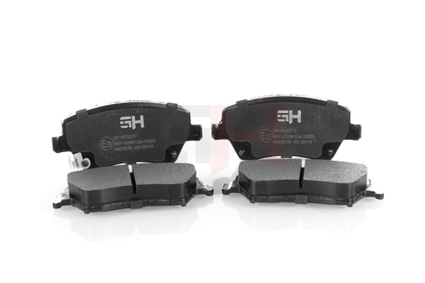 Įsigykite nebrangią originalią Stabdžių kaladėlės GH-415217. sulyginama su 5581062J00000 OEM numeriais internetu