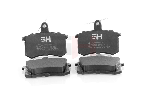 Acquista online Kit pastiglie freni GH-419952 originale a buon mercato, comparabile con i numeri OEM 4D0615415