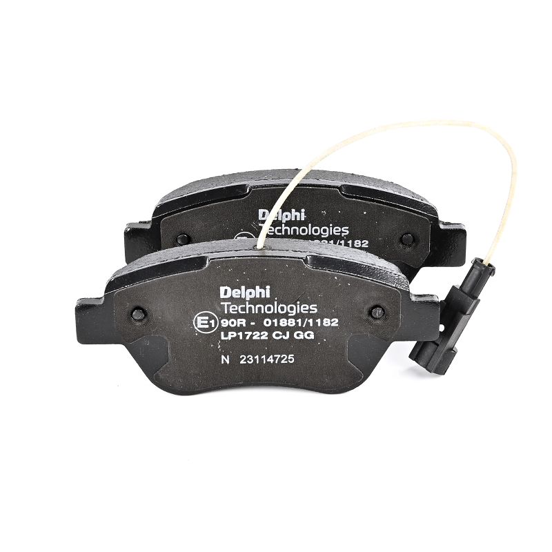 DELPHI Bremsbeläge Produkt Nr.: LP1722 zum unschlagbaren Preis von 26,75 € erstehen
