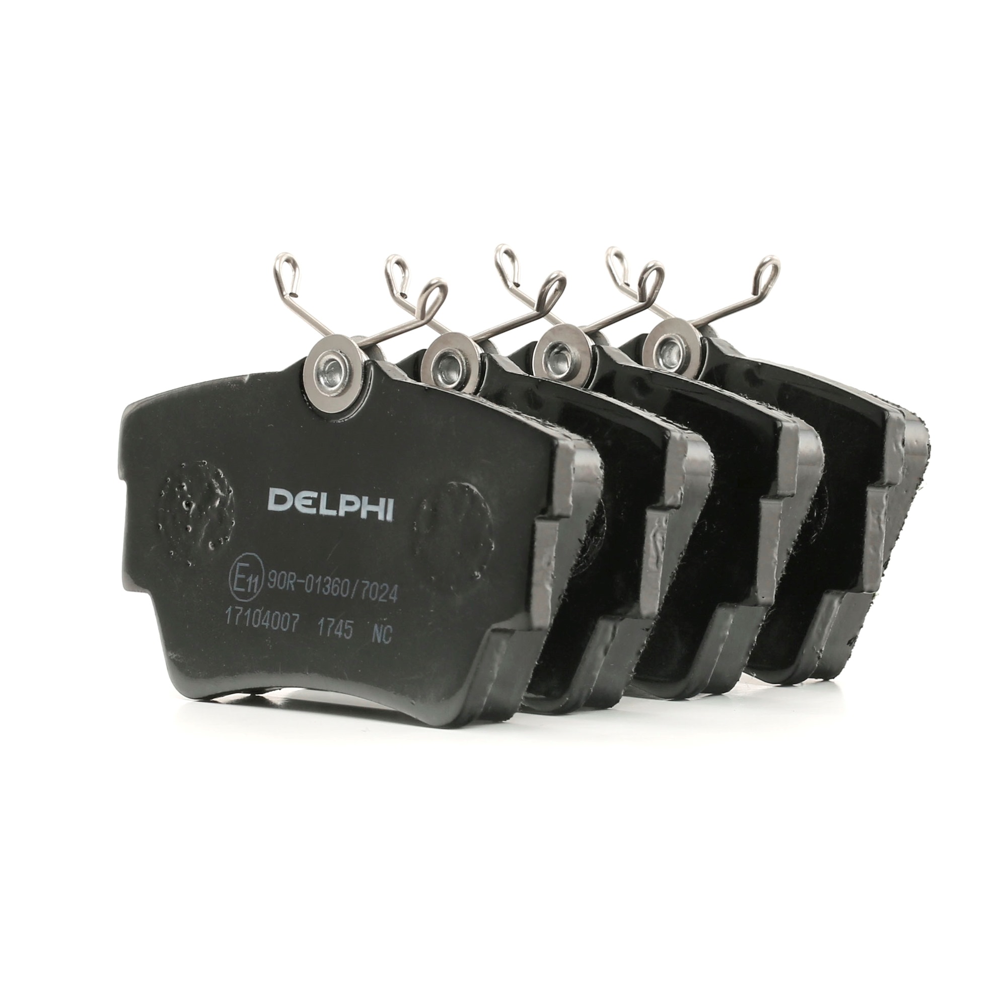 DELPHI Bremsbeläge Produkt Nr.: LP1745 zum unschlagbaren Preis von 23,88 € erstehen