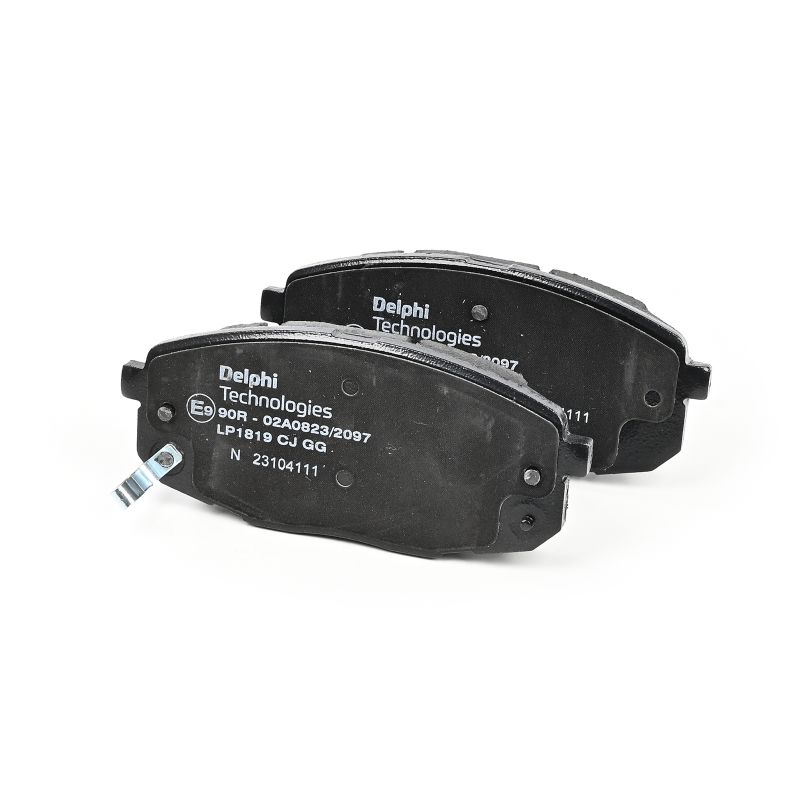 Įsigykite DELPHI Stabdžių kaladėlės Prekės Nr.: LP1819 už žemiausią 29,32 € kainą