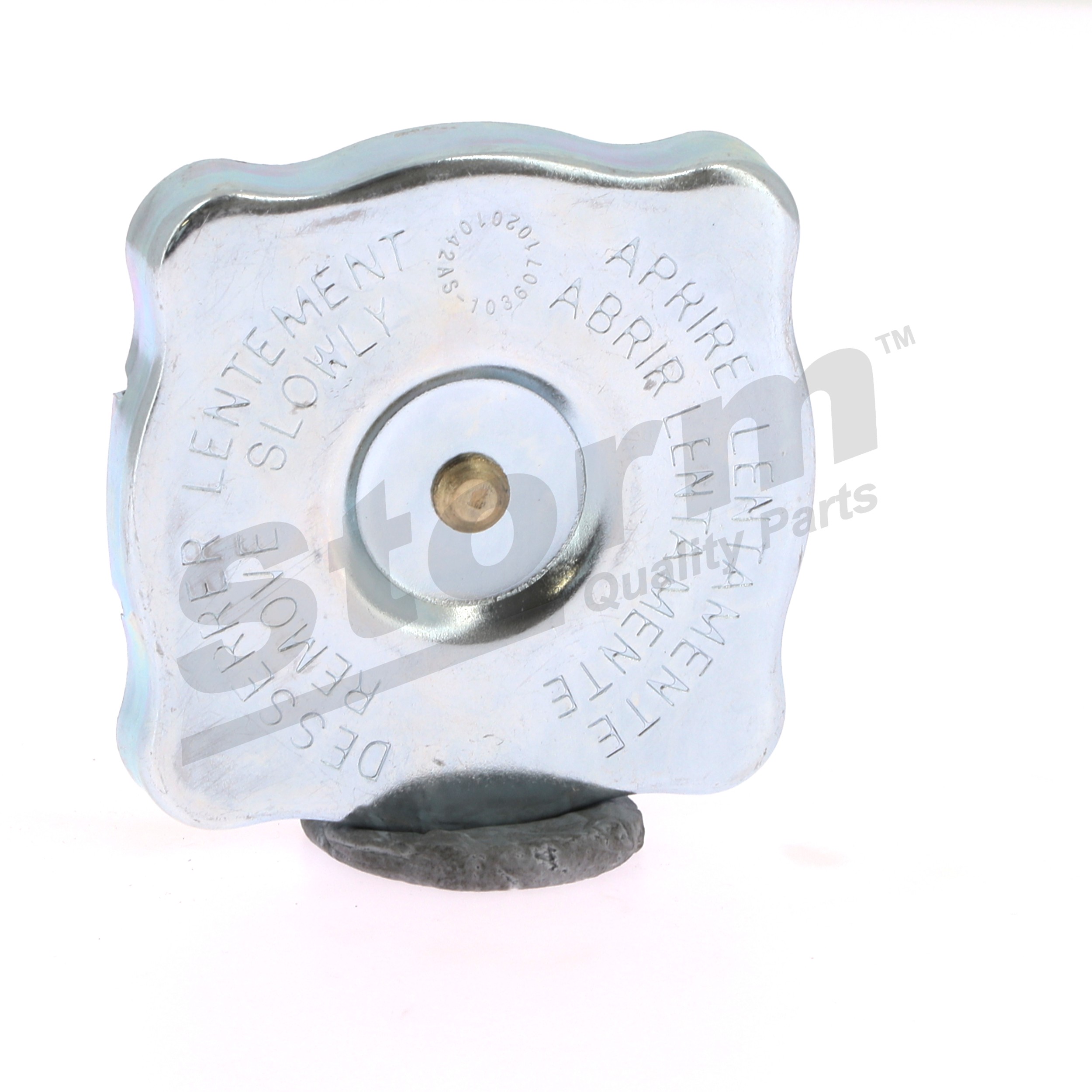 OE ALFA ROMEO ALFETTA 1984 Paisuntasäiliön korkki 1613291, 1747955 merkiltä STORM QUALITY PARTS