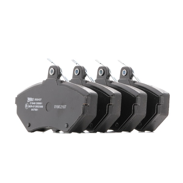 OEM Τακάκια φρένων VW 2.8 V6 Syncro/4motion 193 PS Βενζίνη 8E0698151 από την VALEO ηλεκτρονικά σε χαμηλές τιμές
