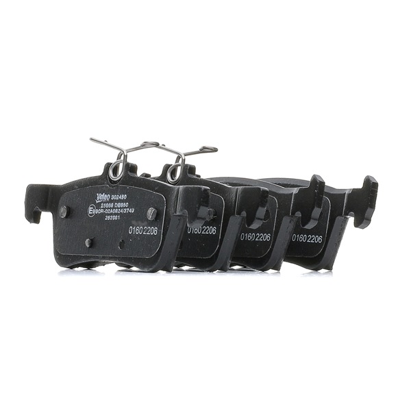 Köp billiga original Bromsbelägg 302450 jämförbara med 1611331480 OEM nummer på nätet