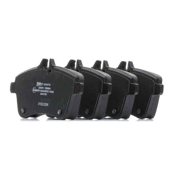 Kupte si levné originální Sada brzdových destiček, kotoučová brzda 302475 porovnatelné s 1694201220 OEM čísly online