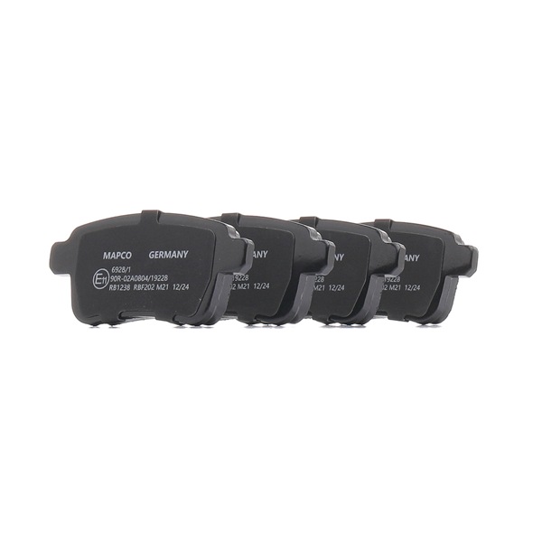 OEM Juego de pastillas de freno RENAULT 1.5 dCi 90 (FW0G, FW05, FW08, FW11) 90 CV Gasóleo 4154210400 de MAPCO online a precios inmejorables