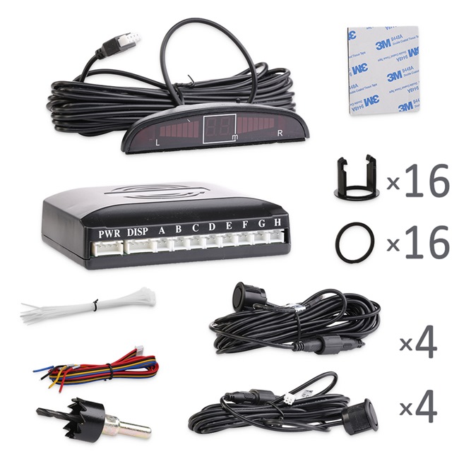 Buy Parking sensor kit for all car models at the car accessory shop