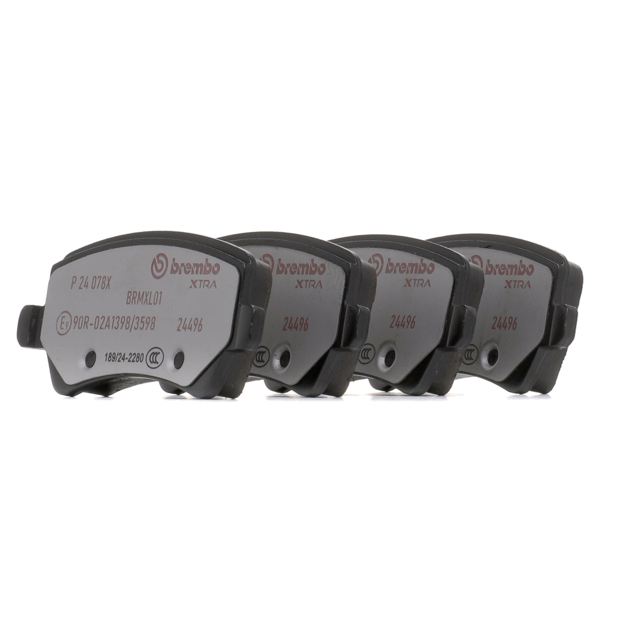 Įsigykite BREMBO Stabdžių kaladėlės Prekės Nr.: P 24 078X už žemiausią 70,06 € kainą