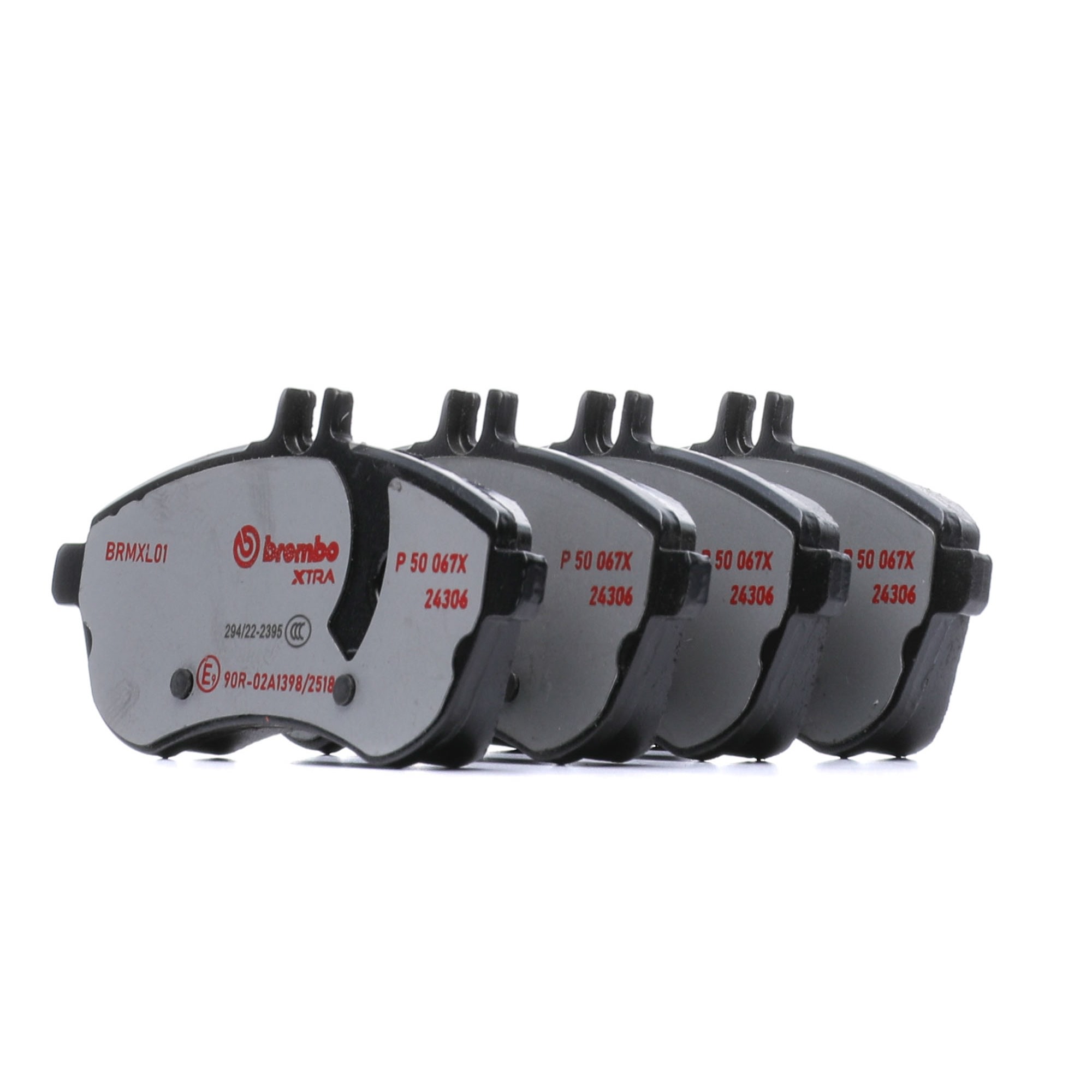Įsigykite BREMBO Stabdžių kaladėlės Prekės Nr.: P 50 067X už žemiausią 110,24 € kainą