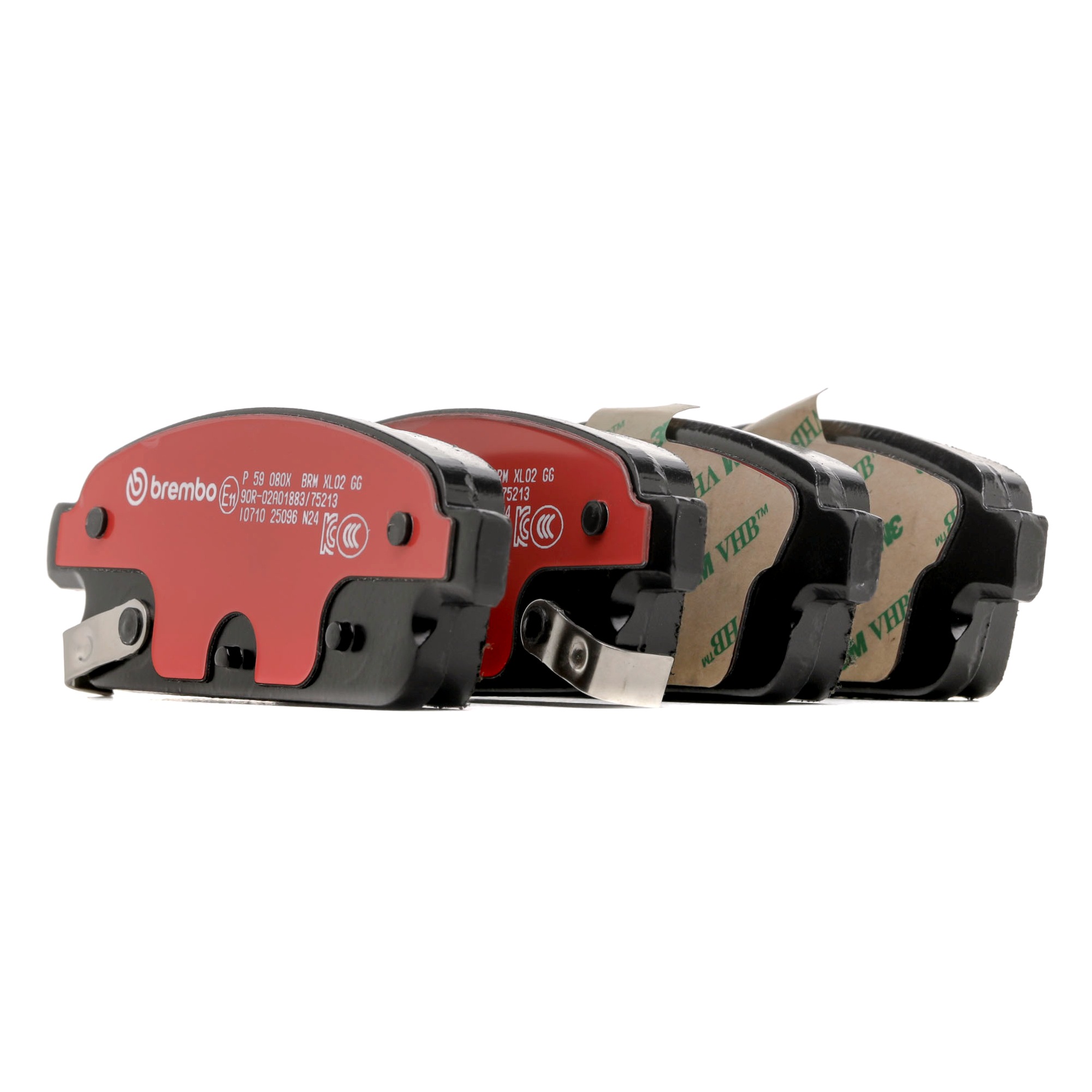 Įsigykite BREMBO Stabdžių kaladėlės Prekės Nr.: P 59 080X už žemiausią 89,95 € kainą